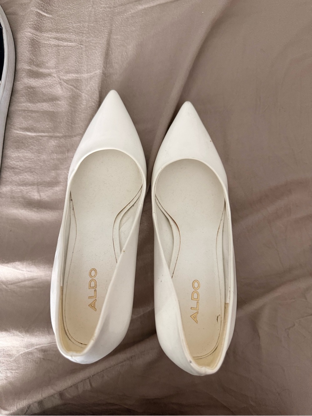 ALDO Women's White Pointed heels